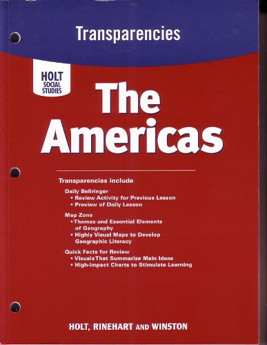Beispielbild fr Holt Social Studies: The Americas Transparencies zum Verkauf von Nationwide_Text