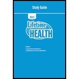 9780030787485: Holt Lifetime Health Study Guide