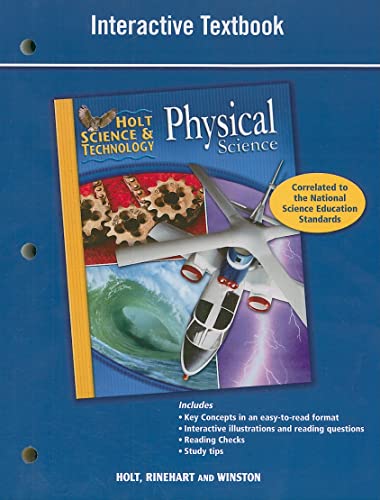 Imagen de archivo de Holt Science & Technology: Interactive Textbook Physical Science a la venta por SecondSale