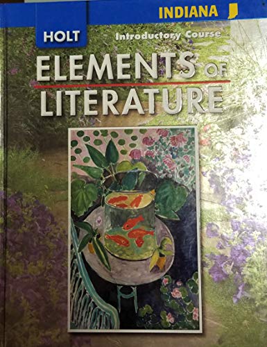 Stock image for Elements of Literature Indiana Introductory Course for sale by Allied Book Company Inc.