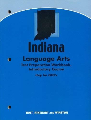 Imagen de archivo de Elements of Literature, Grade 6 Language Arts Test Preparation Workbook Introductory Course: Holt Elements of Literature Indiana (Eolit 2007) a la venta por Nationwide_Text