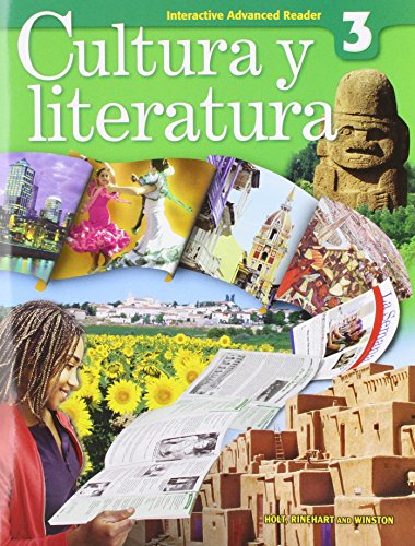 9780030796388: Cuentos y cultura: Interactive Advanced Reader, Level 3 (Exprsate!)