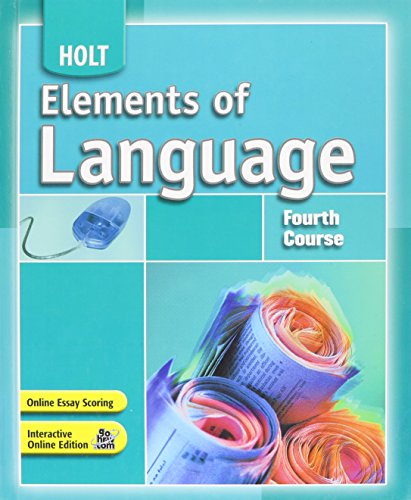 Stock image for Elements of Language: Student Edition Fourth Course 2007 for sale by Hawking Books