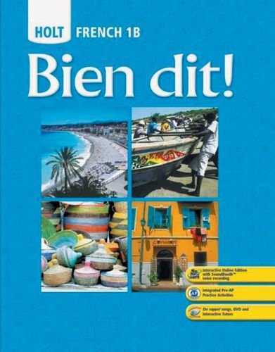 Stock image for Bien dit!: Student Edition Level 1B 2008 for sale by SecondSale