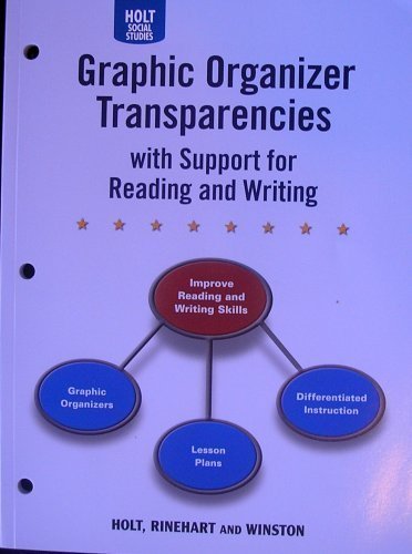 Stock image for Holt United States History: Graphic Organizer Transparencies w/ Support for Reading & Writing for sale by Nationwide_Text