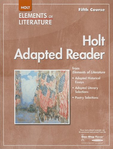 9780030798078: Holt Adapted Reader: Instruction in Reading Literature and Related Texts