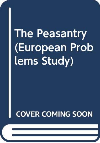 Beispielbild fr The peasantry in the old regime;: Conditions and protests (European problem studies) zum Verkauf von Wonder Book