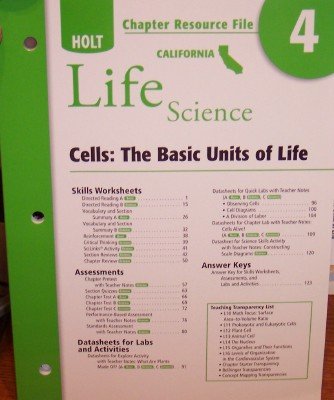 Stock image for Crf Ch #4 Holt California Sci 2007 Life (Holt Science & Technology) for sale by Iridium_Books