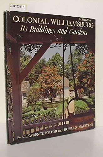 Imagen de archivo de Colonial Williamsburg: Its Buildings and Gardens a la venta por Sequitur Books