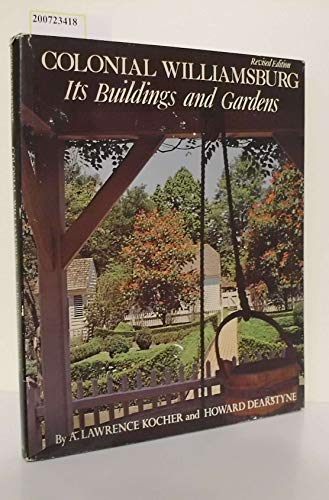Stock image for Colonial Williamsburg: Its Buildings and Gardens for sale by Sequitur Books