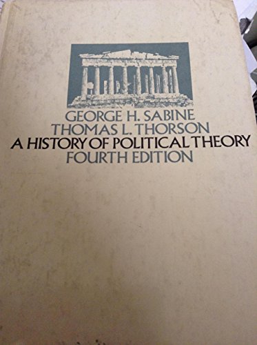 Beispielbild fr A History of Political Theory zum Verkauf von Anybook.com