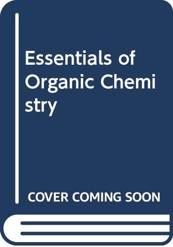 Stock image for Essentials of Organic Chemistry for sale by HPB-Red
