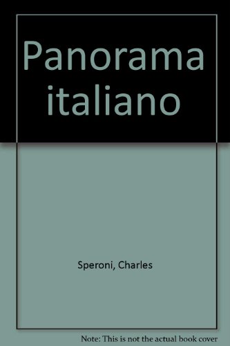 Stock image for Panorama italiano (Italian Edition) for sale by Half Price Books Inc.