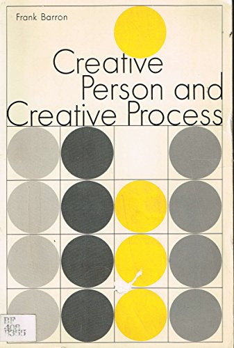 Imagen de archivo de Creative Person and Creative Process a la venta por Better World Books