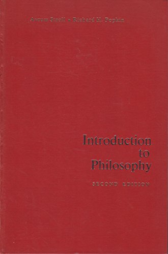 Stock image for Introduction to Philosophy for sale by Tom Schmidt