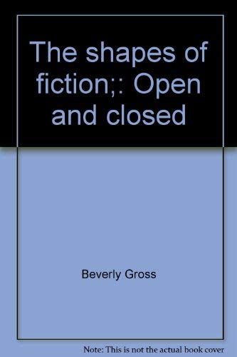 Stock image for The Shapes of Fiction: Open and Closed for sale by Book Grove, RMABA