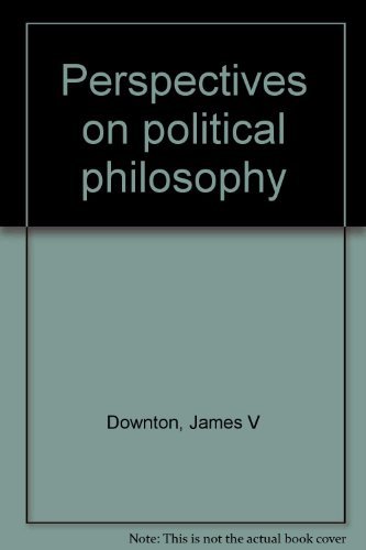 Beispielbild fr Perspectives on Political Philosophy, Volume 1: Thucydides Through Machiavelli zum Verkauf von BookDepart