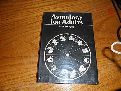 Beispielbild fr Astrology for Adults. zum Verkauf von Wonder Book