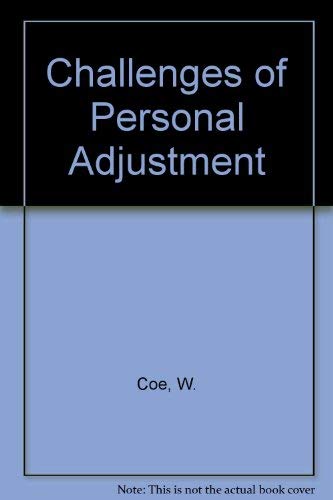 Stock image for Challenges of Personal Adjustment for sale by Ed Buryn Books