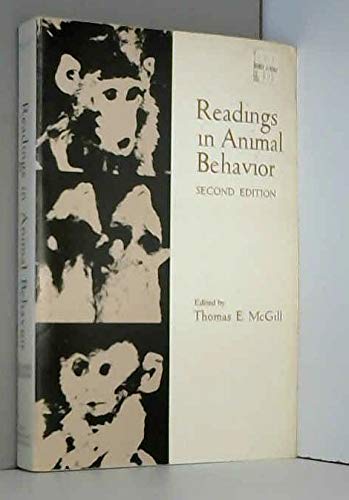 Stock image for Readings in Animal Behaviour for sale by Better World Books