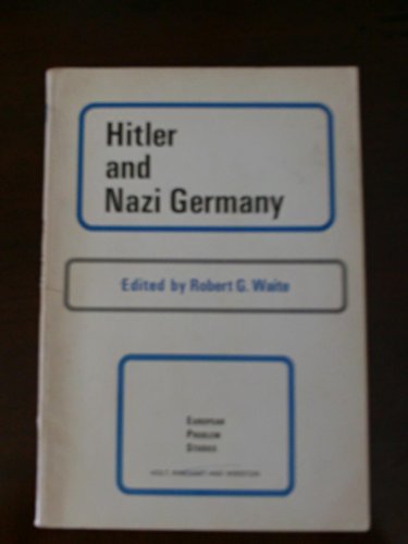 Beispielbild fr Hitler and Nazi Germany zum Verkauf von Aaron Books