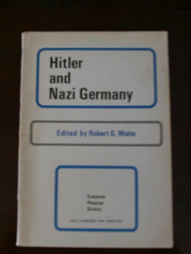 Stock image for Hitler and Nazi Germany for sale by Aaron Books