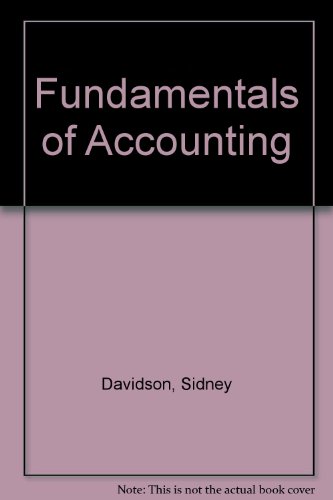 Stock image for Fundamentals of Accounting for sale by HPB-Red