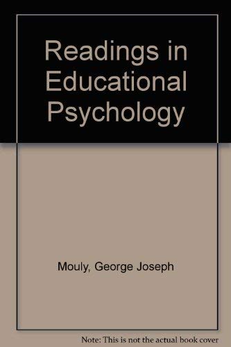 Imagen de archivo de Readings in Educational Psychology a la venta por ThriftBooks-Atlanta