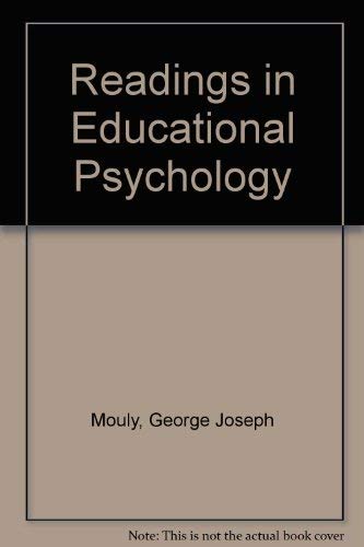 Stock image for Readings in Educational Psychology for sale by ThriftBooks-Atlanta