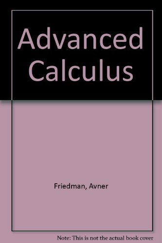 9780030839832: Advanced Calculus