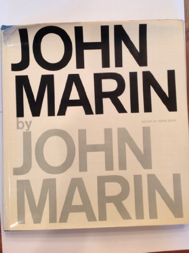 Beispielbild fr John Marin by John Marin zum Verkauf von Wonder Book