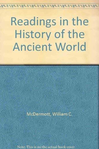 Beispielbild fr Readings in the History of the Ancient World zum Verkauf von Better World Books