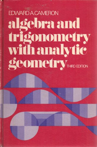 Stock image for Algebra and trigonometry, with analytic geometry for sale by ThriftBooks-Atlanta