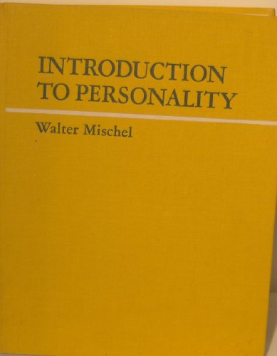 Stock image for Introduction to Personality for sale by Better World Books