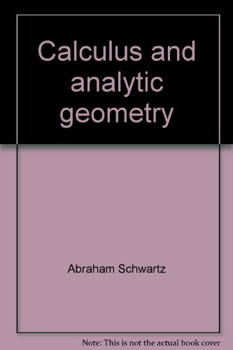 9780030847462: Calculus and analytic geometry