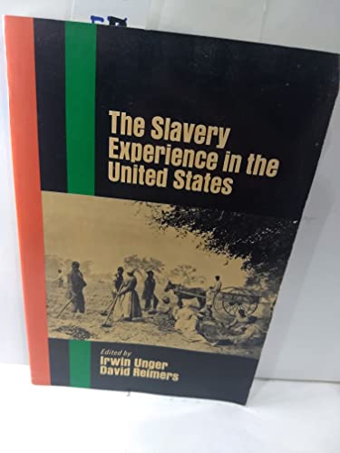 Stock image for The Slavery Experience in the United States for sale by BookDepart