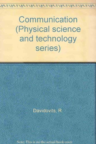 Beispielbild fr Communication (Physical science and technology series) zum Verkauf von Polly's Books