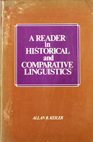Beispielbild fr A Reader in Historical and Comparative Linguistics zum Verkauf von Better World Books