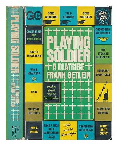 Stock image for Playing Soldier: A Diatribe for sale by Lowry's Books