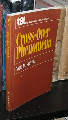 Imagen de archivo de Cross-Over Phenomena a la venta por Better World Books: West