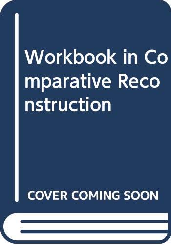 9780030852558: Workbook in Comparative Reconstruction