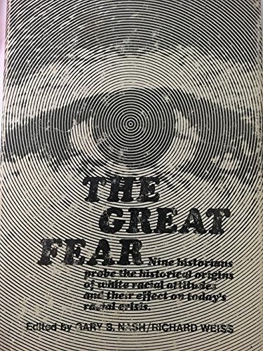 Imagen de archivo de The Great Fear : Race in the Mind of America a la venta por Better World Books