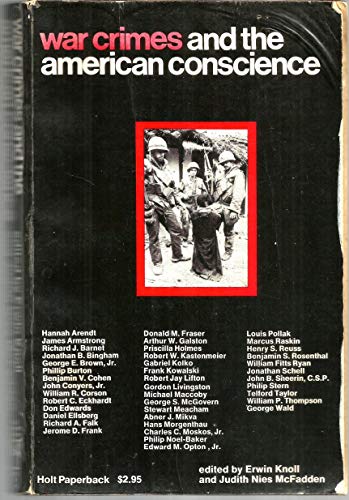 Beispielbild fr War Crimes and the American Conscience zum Verkauf von Wonder Book
