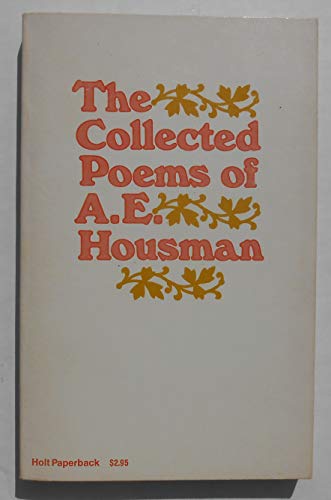 9780030854903: Collected Poems: A. E. Housman