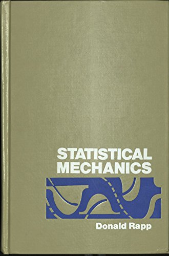 Beispielbild fr Statistical Mechanics zum Verkauf von Better World Books