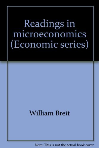 9780030858505: Readings in microeconomics (Economic series)