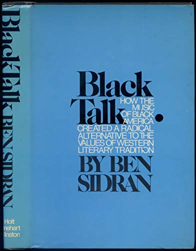 Imagen de archivo de Black talk a la venta por Best and Fastest Books