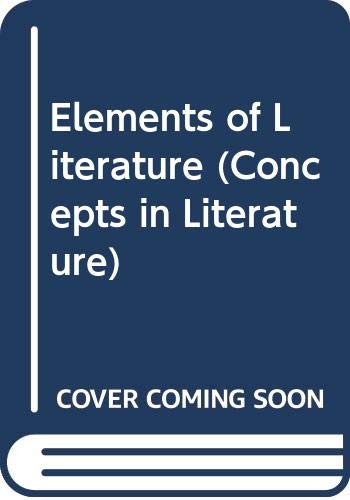 Stock image for Elements of Literature (Concepts in Literature) for sale by HPB Inc.