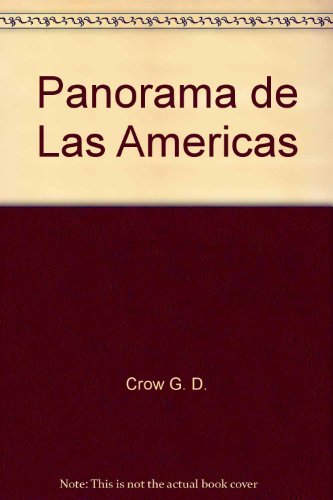 9780030882371: Title: Panorama de Las Americas