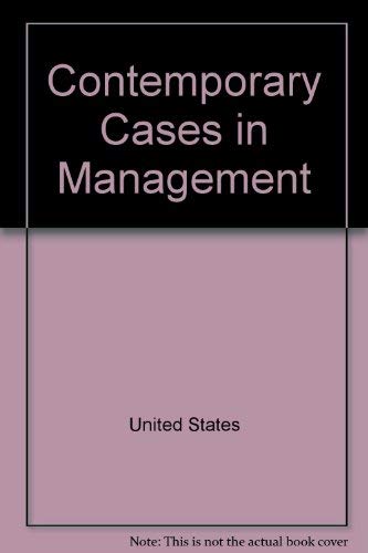 Stock image for Contemporary Cases in Marketing (Dryden Press Marketing Series) for sale by Hawking Books